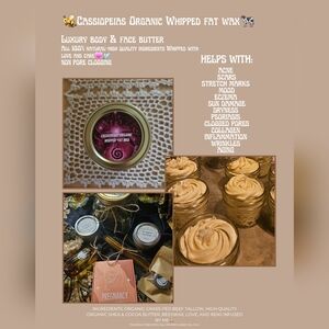 🐝Cassiopeia's Organic Whipped Fat Wax🐄💗